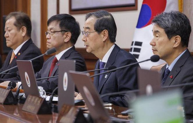 韩国代总统、国务总理韩德洙宣布辞职