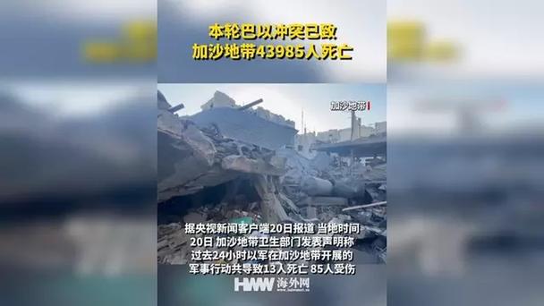 本轮巴以冲突已致加沙地带52418人死亡